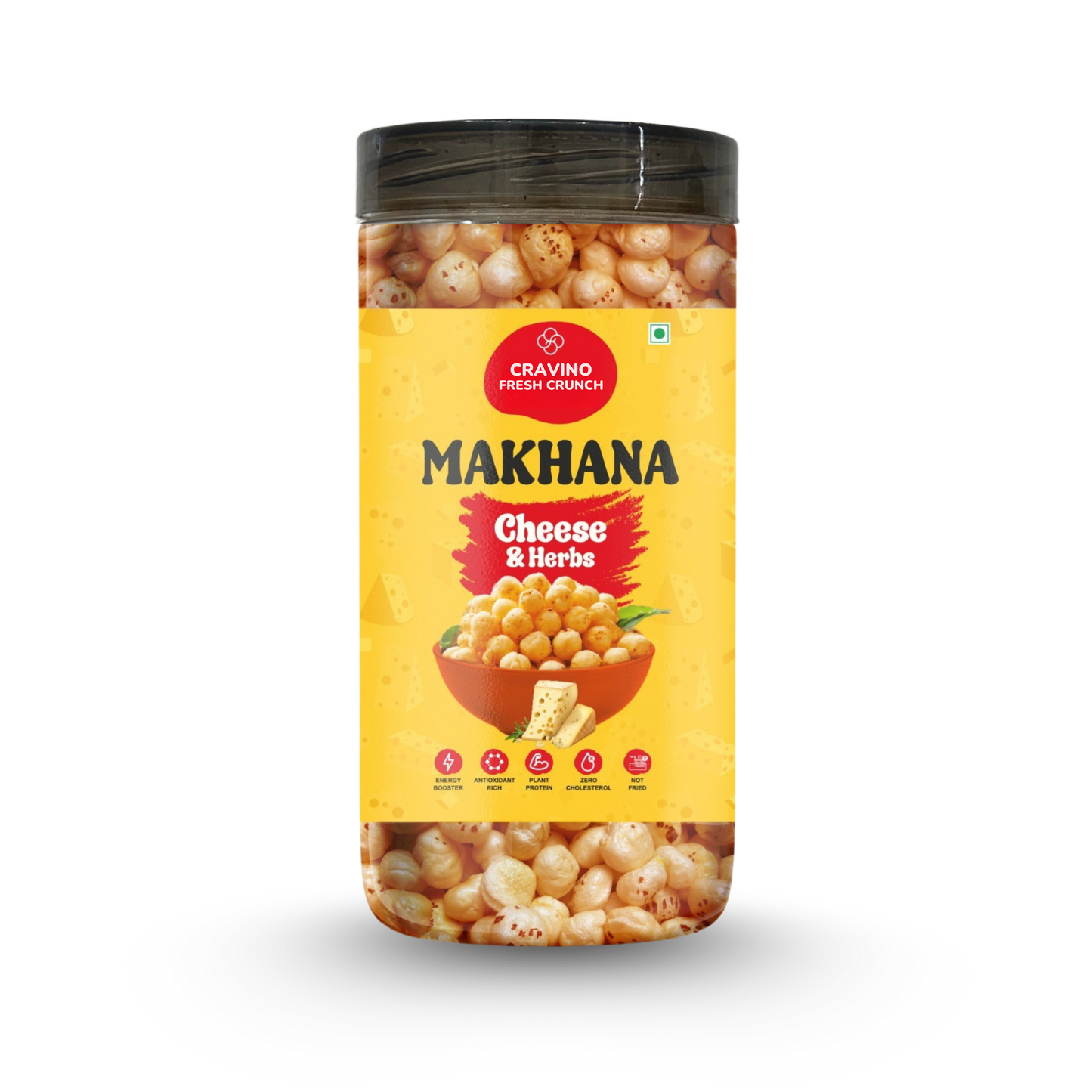 Cheese & Herbs Flavored Roasted Makhana