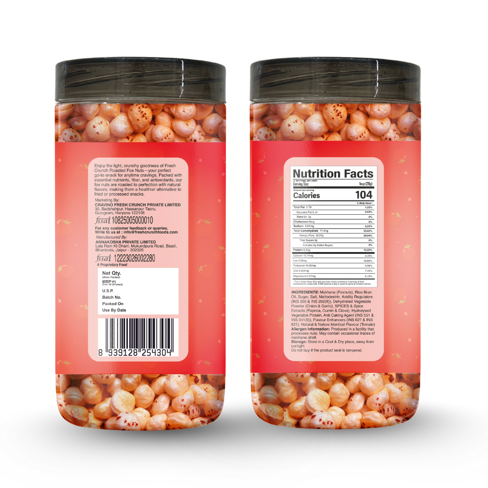 Tangy Tomato Flavored Roasted Makhana