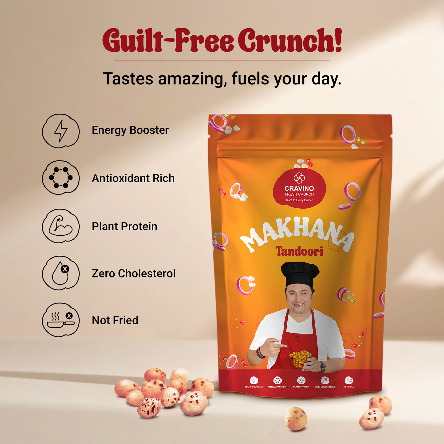 Tandoori Flavored Roasted Makhana