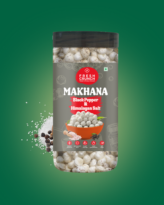 Black Pepper & Himalayan Salt Flavored Roasted Makhana