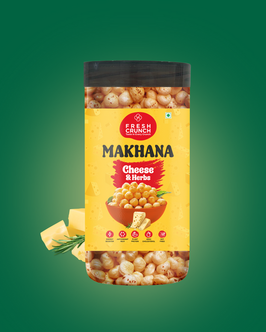 Cheese & Herbs Flavored Roasted Makhana