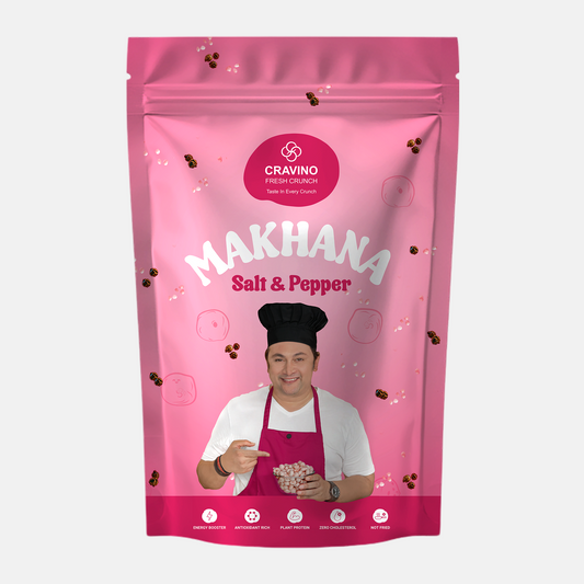 Black Pepper & Himalayan Salt Flavored Roasted Makhana
