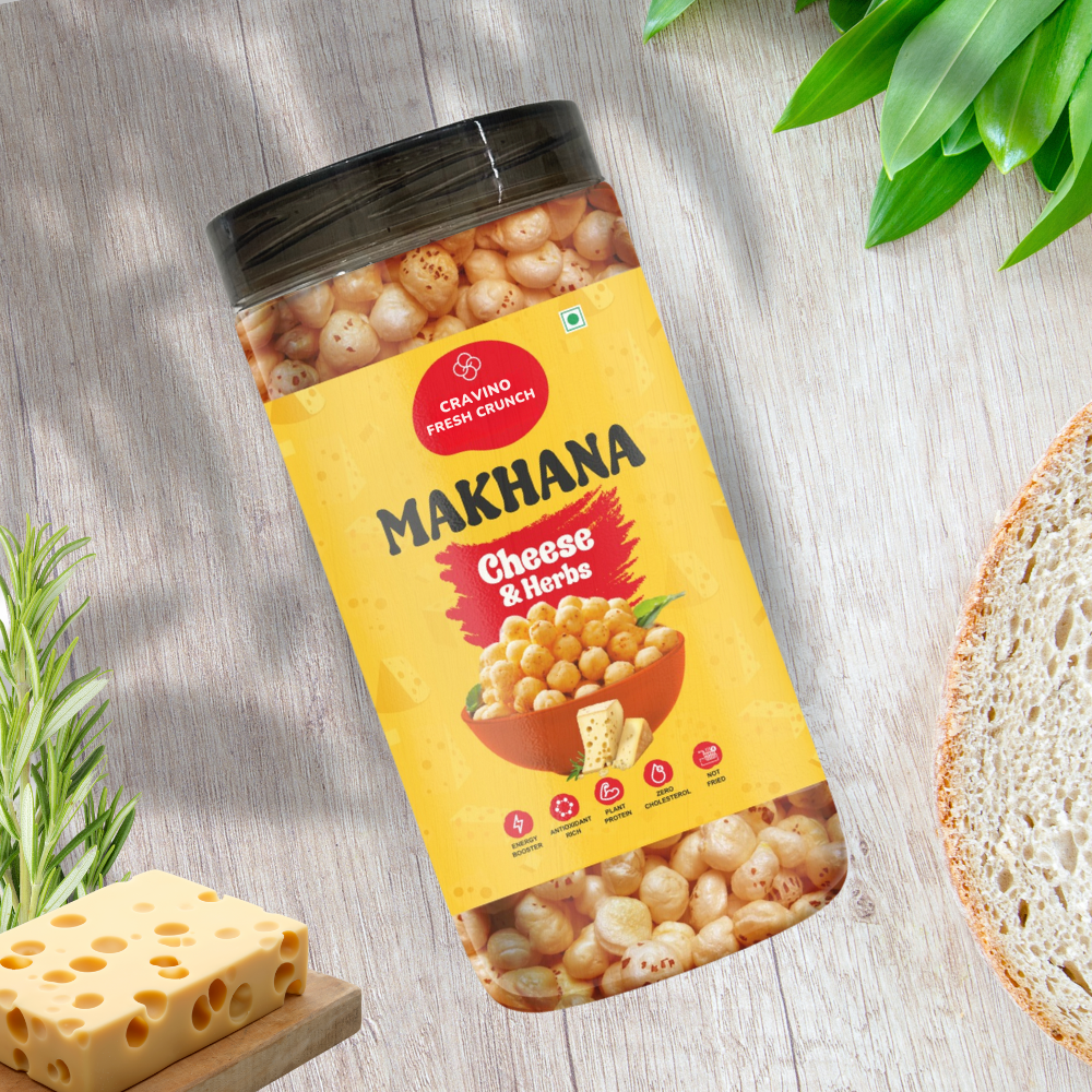 Cheese & Herbs Flavored Roasted Makhana