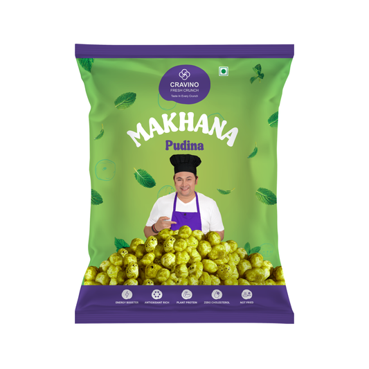 Pudina Makhana