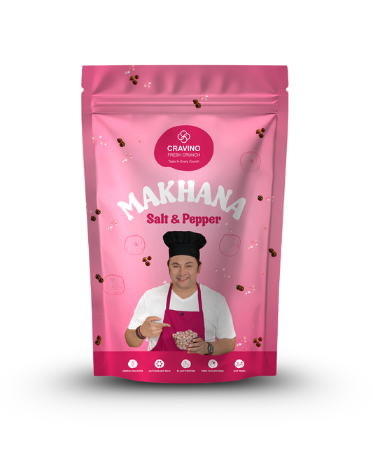 Black Pepper & Himalayan Salt Flavored Roasted Makhana