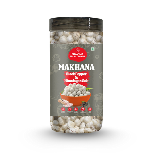 Black Pepper & Himalayan Salt Flavored Roasted Makhana
