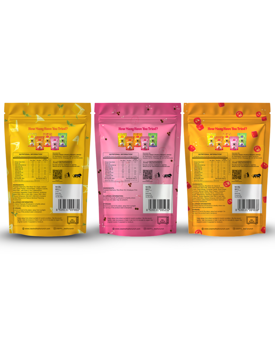 Triple Flavour Pack - Combo Offer