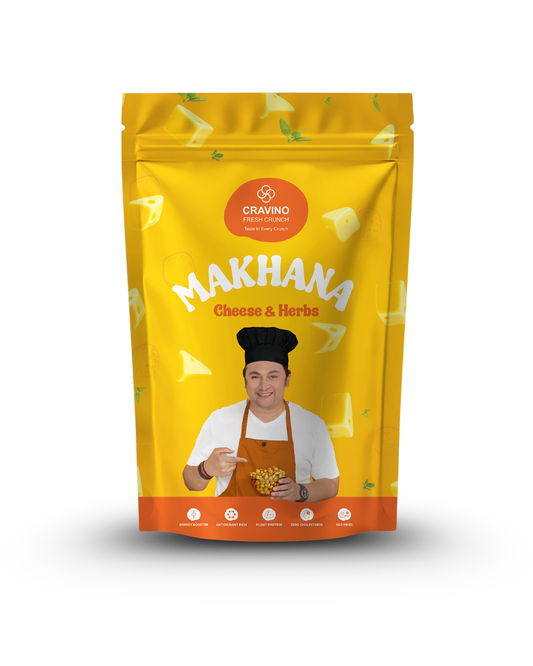 Cheese & Herbs Flavored Roasted Makhana