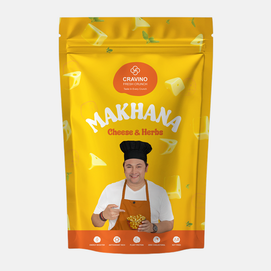 Cheese & Herbs Flavored Roasted Makhana