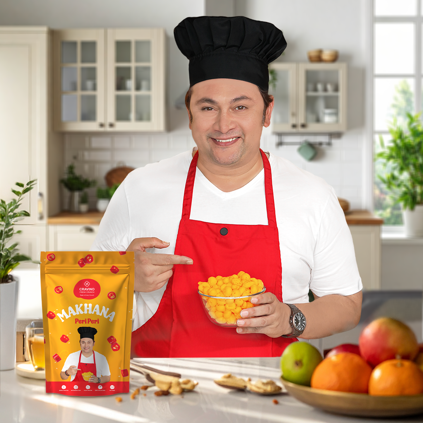 Peri Peri Flavored Roasted Makhana