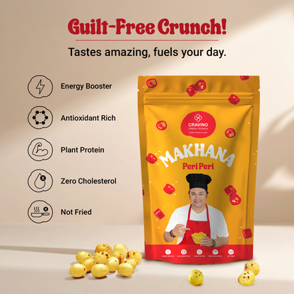 Peri Peri Flavored Roasted Makhana